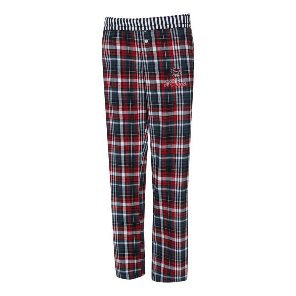 Black/Red Ladies Laney Flannel Pant